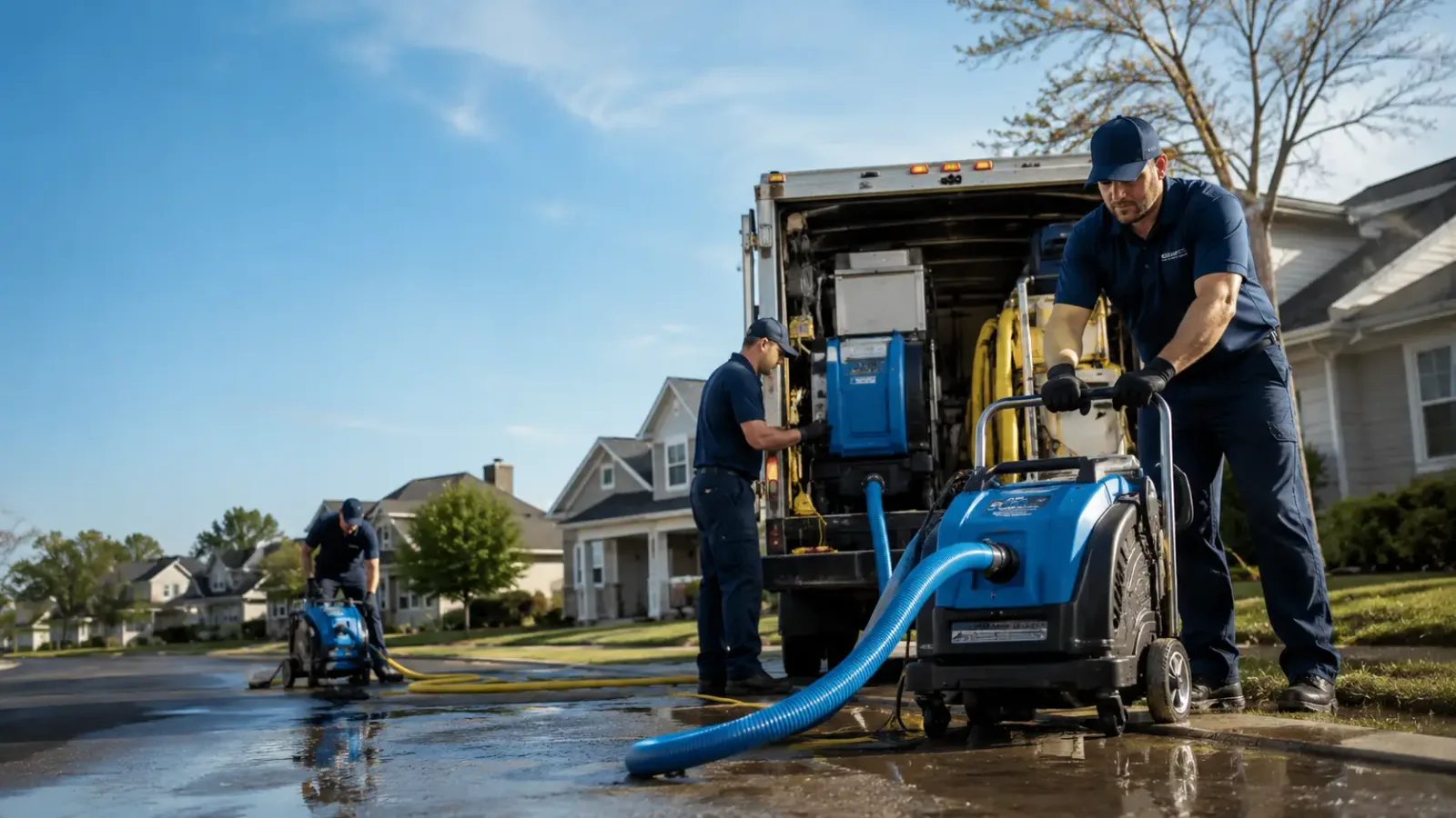 Flood Damage Cleanup in Canadian, TX